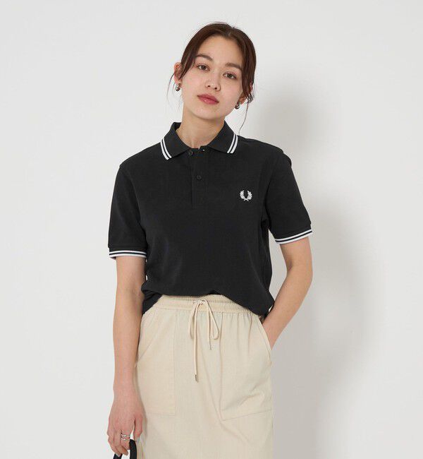 UNITED ARROWS green label relaxing「＜FRED PERRY＞ツインティップ ポロシャツ」|ポロシャツ|NAVY