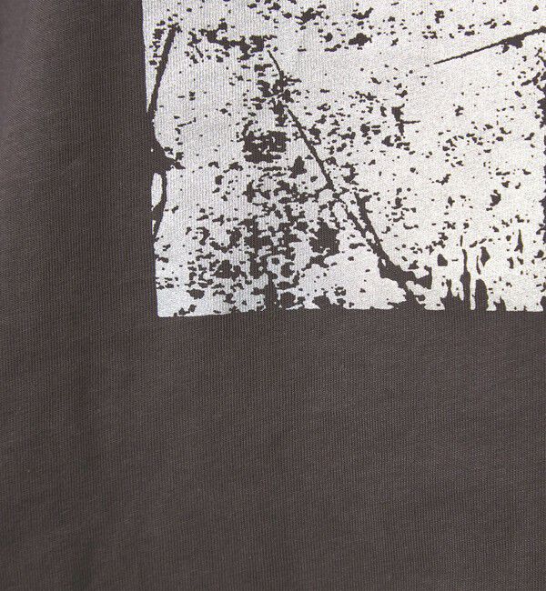 UNITED ARROWS green label relaxing「【WEB限定】＜at ease＞メタリックプリント ロングスリーブ カットソー」|Tシャツ・カットソー|