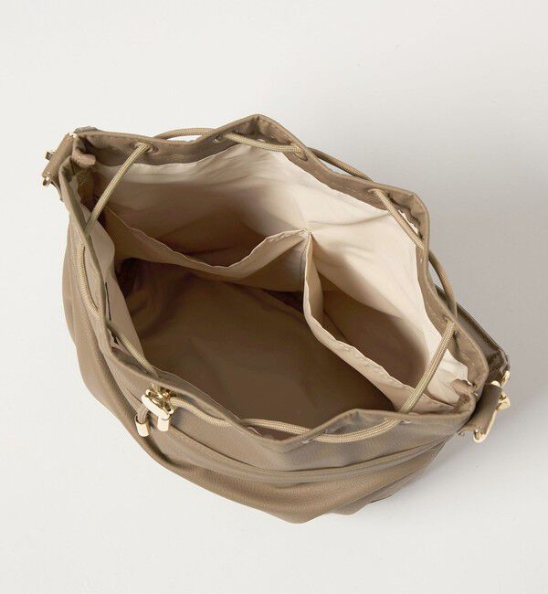 UNITED ARROWS green label relaxing「【WEB限定】＜PARTE＞ポケットドロスト バッグ  はっ水」|ショルダー・メッセンジャー|