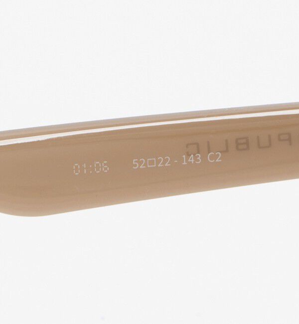 EMMEL REFINES「＜NOPUBLIC＞ 01:06 ファッション用グラス＜Select by EMMEL REFINES＞」|メガネ|