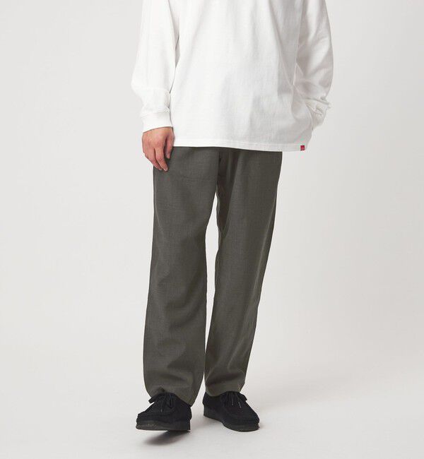 UNITED ARROWS green label relaxing「【別注】＜Gramicci＞麻 ブレンド ワイドテーパード イージーパンツ」|その他|