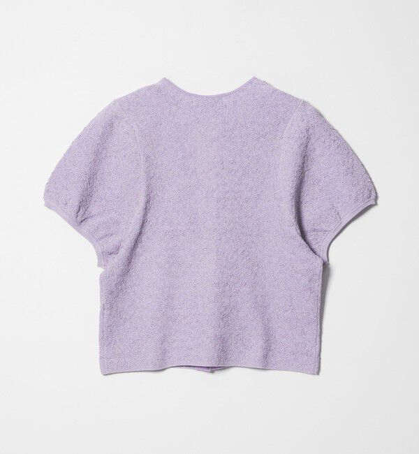 EMMEL REFINES「＜EMMEL REFINES＞EMジャガード パフスリーブ プルオーバー ＆ カーディガン」|ニット・セーター|