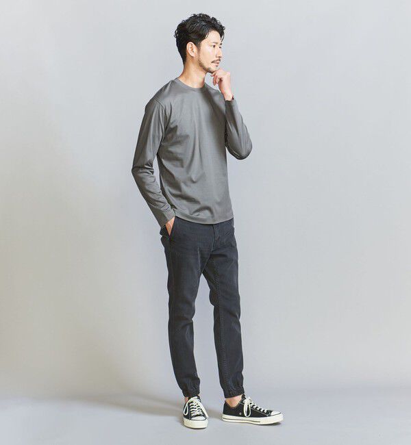 BEAUTY&YOUTH UNITED ARROWS「【WEB限定 WARDROBE SMART】NORITAKE クルーネック スマートフィット カットソー」|Tシャツ・カットソー|