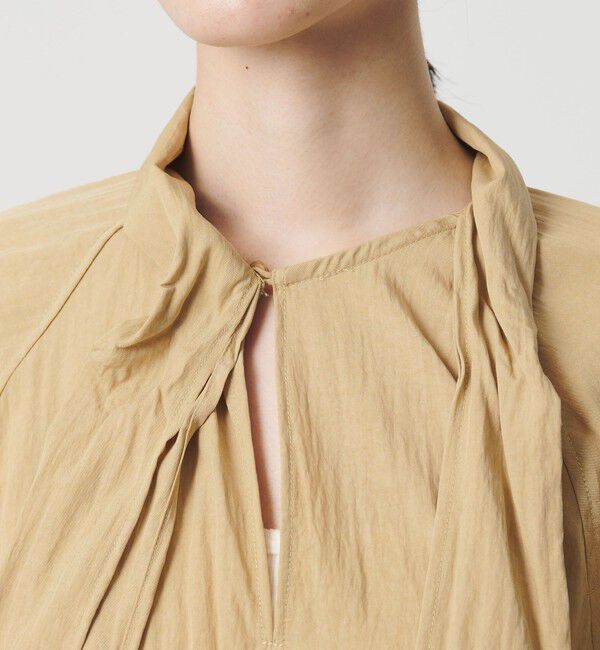 BEAUTY&YOUTH UNITED ARROWS「【WEB限定 Wardrobe DAILY MINIMAL】リボンタイブラウス -2WAY/ウォッシャブル-」|シャツ・ブラウス|