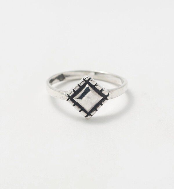 BEAUTY&YOUTH UNITED ARROWS「＜BAITS＞スクエアモチーフ リング」|リング|