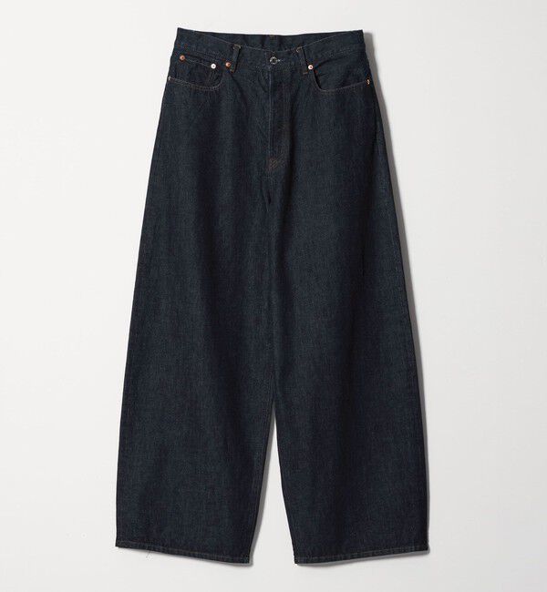 MONKEY TIME「デニム シンチ バックル スーパー バギー パンツ」|チノ|