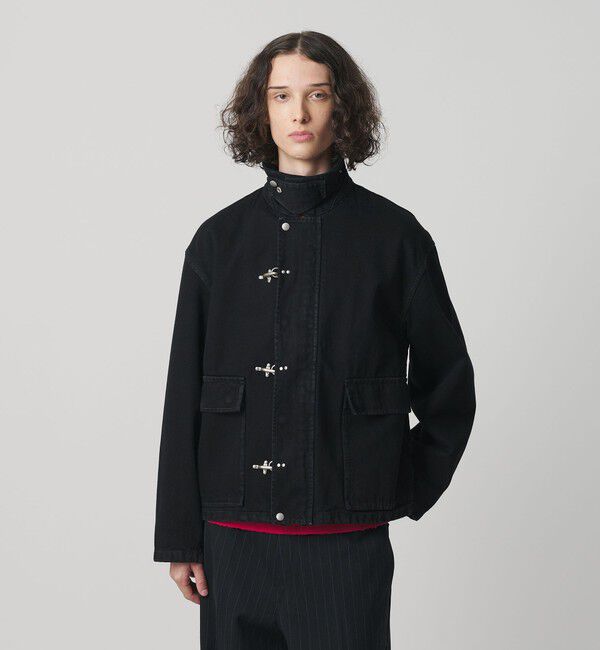 MONKEY TIME「デニム ファイヤーマン ジャケット」|その他|BLACK