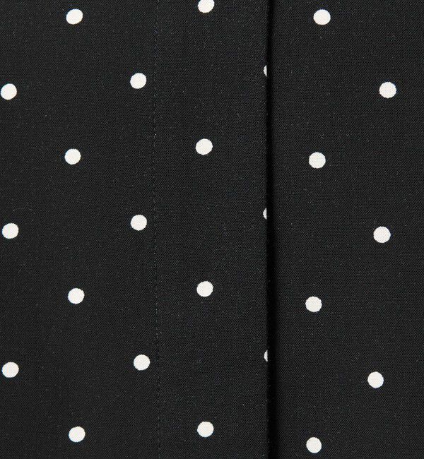 BEAUTY&YOUTH UNITED ARROWS「【WEB限定】ドット フリルスリーブブラウス ウォッシャブル」|シャツ・ブラウス|