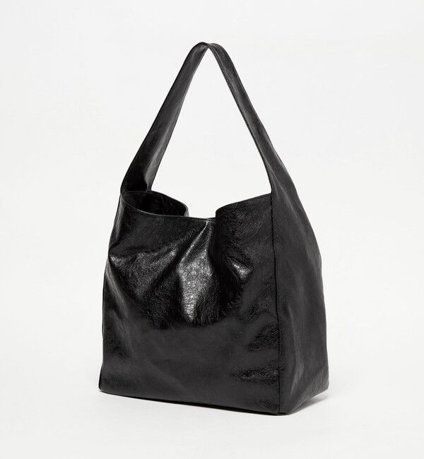 BEAUTY&YOUTH UNITED ARROWS「レザーライク ビッグ ワンショルダーバッグ」|ショルダー・メッセンジャー|