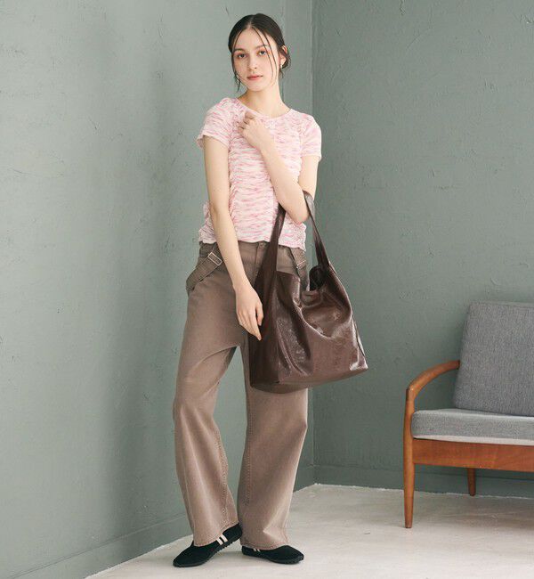 BEAUTY&YOUTH UNITED ARROWS「レザーライク ビッグ ワンショルダーバッグ」|ショルダー・メッセンジャー|