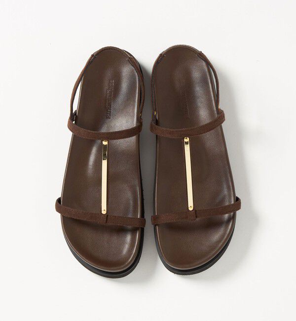 BEAUTY&YOUTH UNITED ARROWS「メタルプレート プラットフォーム サンダル」|サンダル|