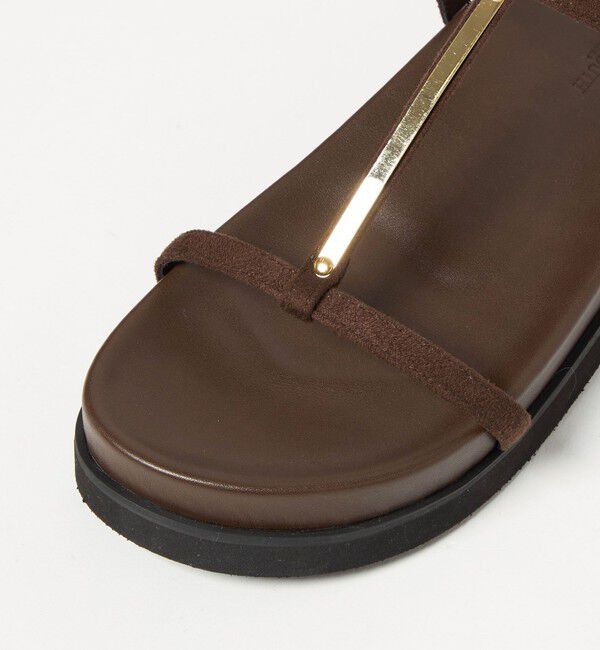 BEAUTY&YOUTH UNITED ARROWS「メタルプレート プラットフォーム サンダル」|サンダル|