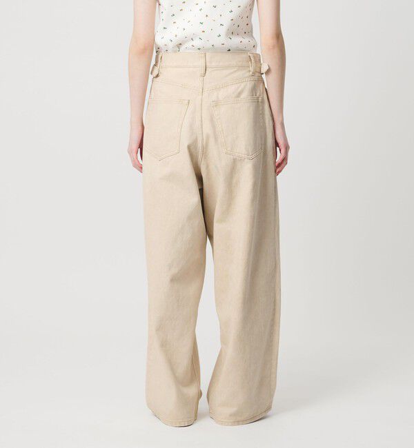 BEAUTY&YOUTH UNITED ARROWS「コットン サイドベルト ワイドパンツ」|その他|