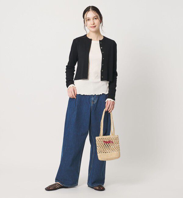 BEAUTY&YOUTH UNITED ARROWS「コットン サイドベルト ワイドパンツ」|その他|