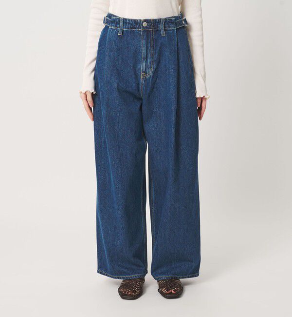 BEAUTY&YOUTH UNITED ARROWS「コットン サイドベルト ワイドパンツ」|その他|