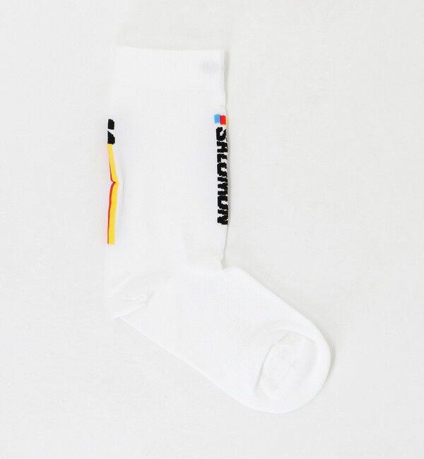 BEAUTY&YOUTH UNITED ARROWS「＜Salomon＞Pulse Race Flag Crew ソックス」|ソックス|WHITE