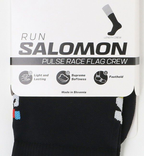 BEAUTY&YOUTH UNITED ARROWS「＜Salomon＞Pulse Race Flag Crew ソックス」|ソックス|