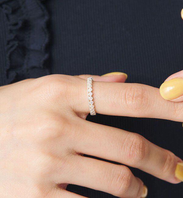 BEAUTY&YOUTH UNITED ARROWS「＜BAITS＞ジルコニア ティアラ リング」|リング|SILVER