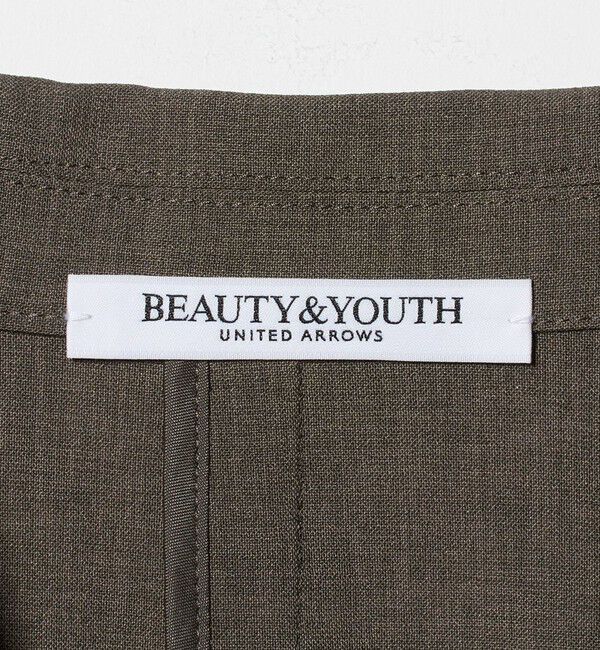 BEAUTY&YOUTH UNITED ARROWS「ポリエステル ダブルジャケット 吸水速乾 防シワ ウォッシャブル」|テーラードジャケット|