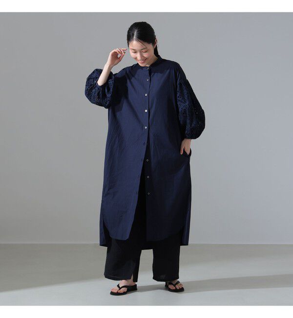 Demi-Luxe BEAMS 「【別注】TICCA / レース パフスリーブワンピース」|ワンピース|