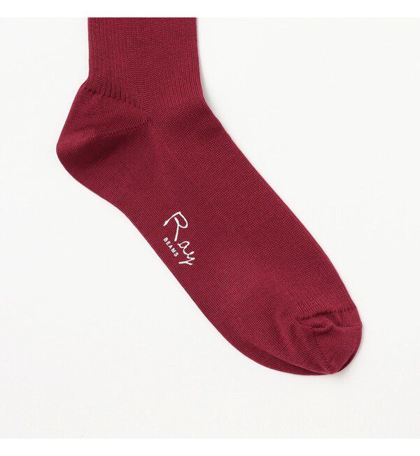 Ray BEAMS 「リブ ソックス」|ソックス|