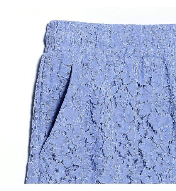 Ray BEAMS 「レース スカラヘム ハーフ パンツ」|その他|