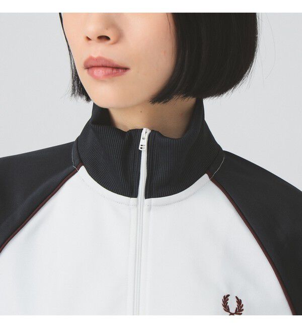 Ray BEAMS 「【別注】FRED PERRY / カラー ブロック トラック ジャケット」|スウェット・ジャージ|