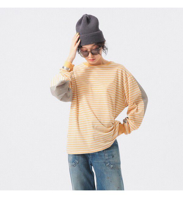 BEAMSBOY「スウィッチ ボーダー ロングスリーブ」|Tシャツ・カットソー|