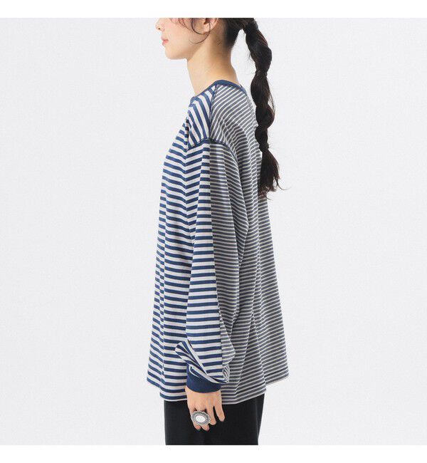 BEAMSBOY「スウィッチ ボーダー ロングスリーブ」|Tシャツ・カットソー|