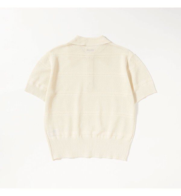 BEAMSBOY「オープン ワーク ポロ」|ベスト・ジレ|