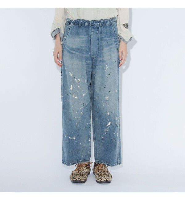 BEAMSBOY「【別注】Lee &times; maturely / リメイク ユーズド パンツ」|チノ|