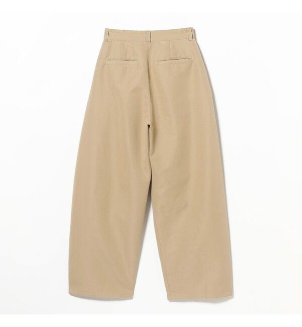 Ray BEAMS 「2タック カーブ バレル チノパンツ」|チノ|