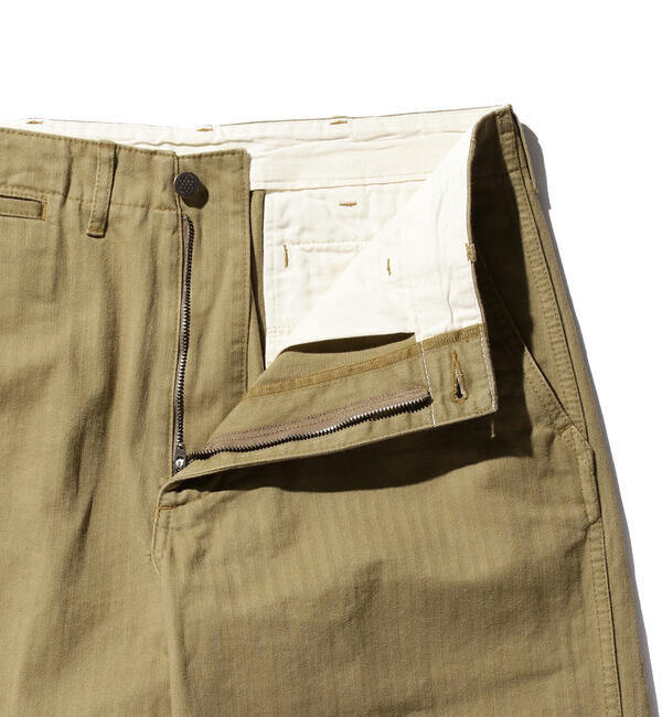 BEAMS PLUS「MIL Trousers Herringbone」|その他|