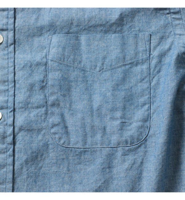 BEAMS PLUS「BEAMS PLUS / シャンブレー ボタンダウン シャツ」|シャツ・ブラウス|