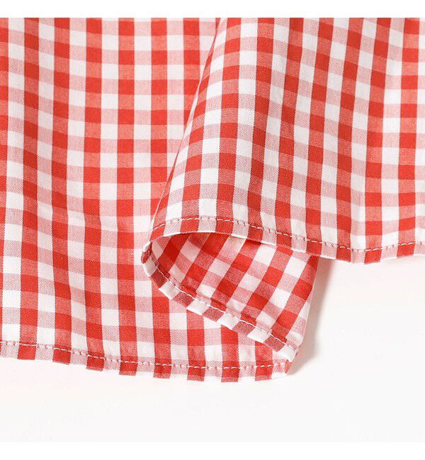 BEAMS PLUS「BEAMS PLUS / ブロード ギンガムチェック ボタンダウンシャツ」|シャツ・ブラウス|