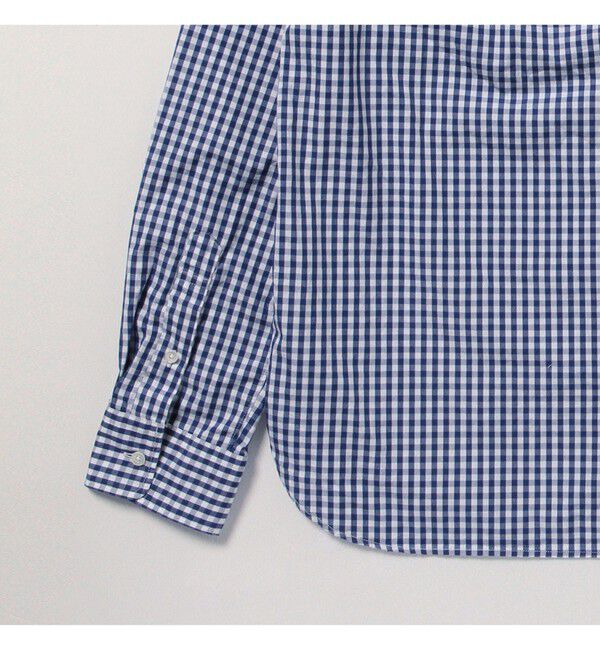 BEAMS PLUS「BEAMS PLUS / ブロード ギンガムチェック ボタンダウンシャツ」|シャツ・ブラウス|