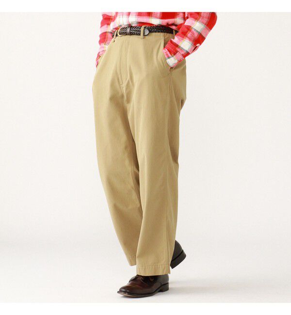 BEAMS PLUS「BEAMS PLUS / ウエストポイントクロス ミリタリー トラウザーズ」|その他|