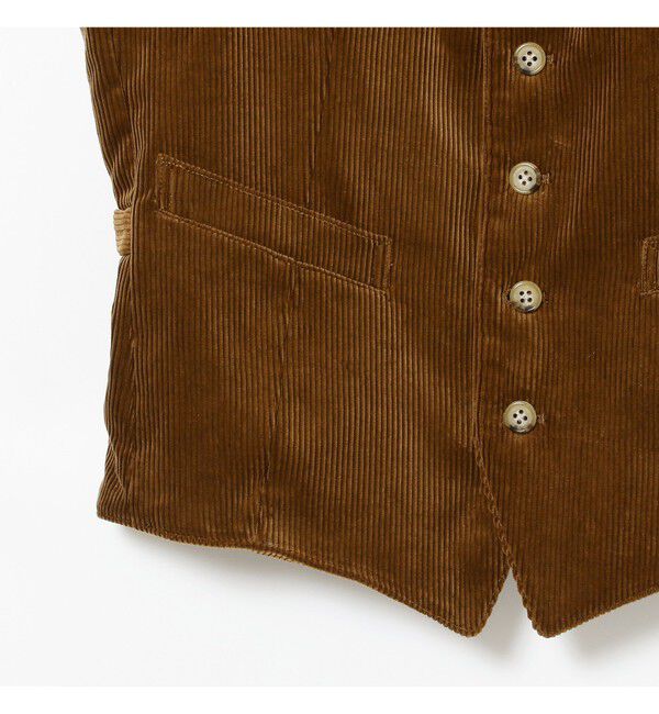 BEAMS PLUS「BEAMS PLUS / コーデュロイ ベスト」|ベスト・ジレ|