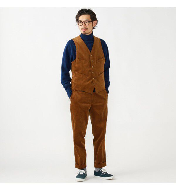 BEAMS PLUS「BEAMS PLUS / コーデュロイ ベスト」|ベスト・ジレ|