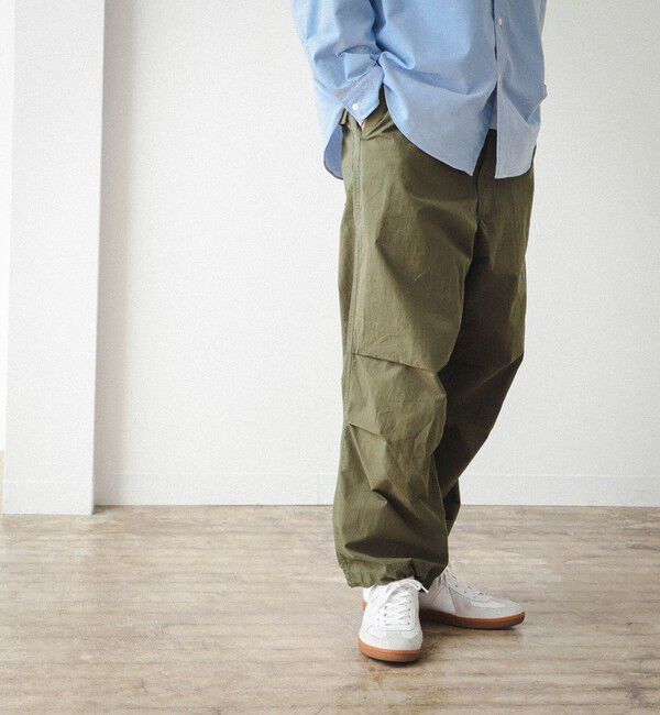 BEAMS「BEAMS / コットン ナイロン オーバーパンツ」|その他|