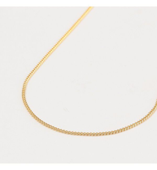 BEAMS「BEAMS / ナロー ネックレス ゴールド Silver925」|ネックレス|