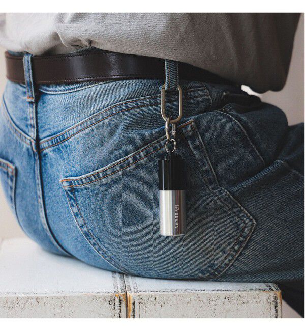 BEAMS「NEW アルミ 携帯灰皿」|アッシュトレイ|BLACK