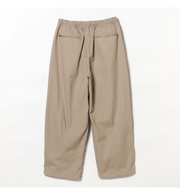 BEAMS「２プリーツ バルーン チノパンツ」|チノ|