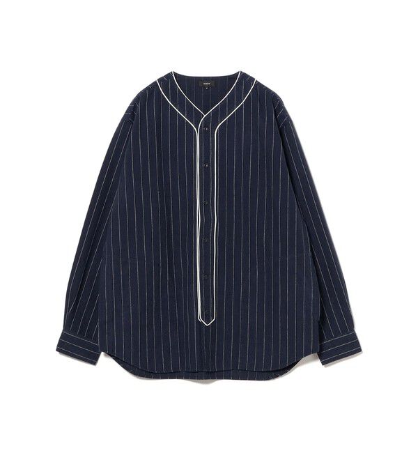 BEAMS「ベースボール ストライプ シャツ」|シャツ・ブラウス|