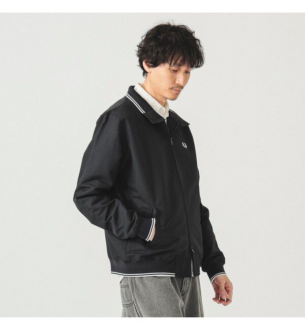 BEAMS「【別注】FRED PERRY / ハリントン?ジャケット 25FW」|ブルゾン・スタジャン|