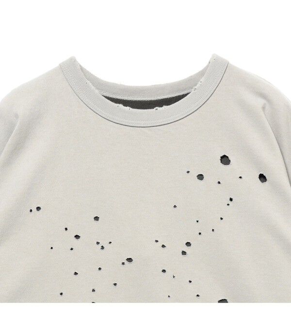 BEAMS「レイヤード ダメージ Tシャツ」|Tシャツ・カットソー|