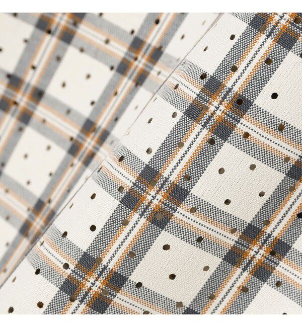 BEAMS「チェック ハーフジップ プルオーバーシャツ【ワイドフィット】」|シャツ・ブラウス|