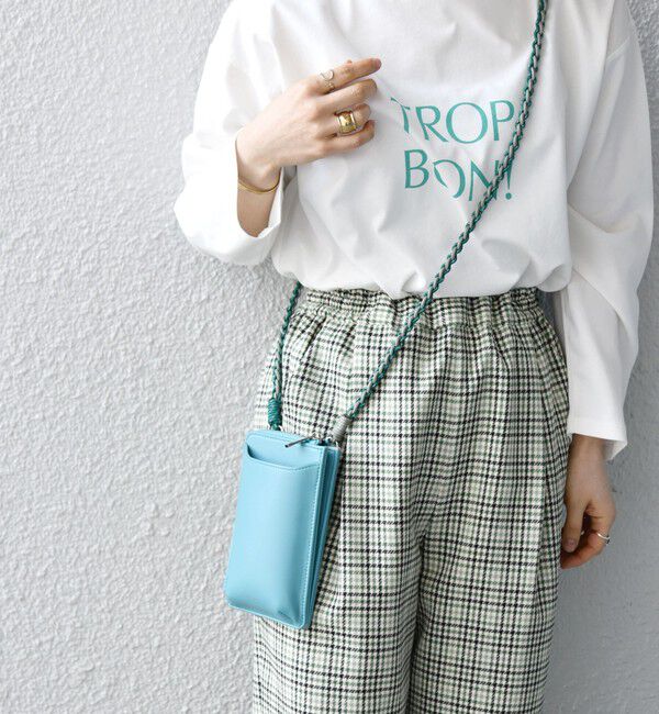 SHIPS any「【WEB限定】SHIPS any: マルチ モバイル ポシェット」|ショルダー・メッセンジャー|