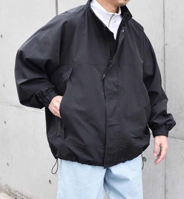 SHIPS any「【SHIPS any別注】HINSON: ショート モンスター ブルゾン 24SS ◇」|ブルゾン・スタジャン|