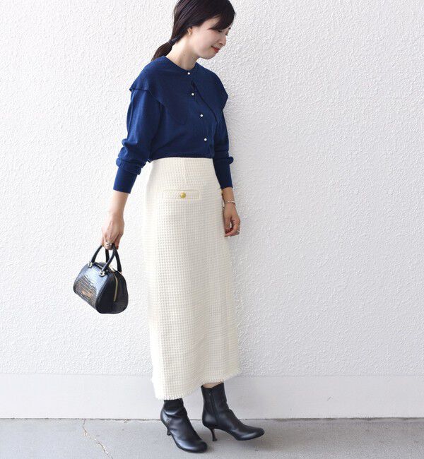 SHIPS for women「*ツイード ポケット デザイン スカート ◇」|スカート|